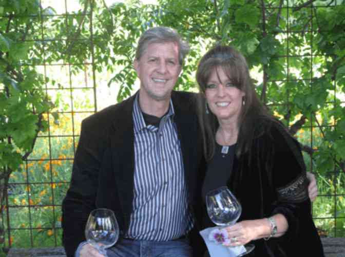 Dr. Brian Keller and his wife