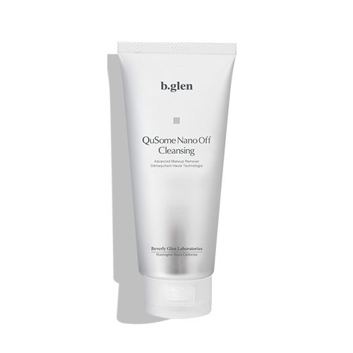 QuSome NanoOff Cleansing product tube