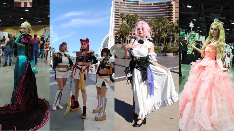 Cosplayers we met at anime conventions